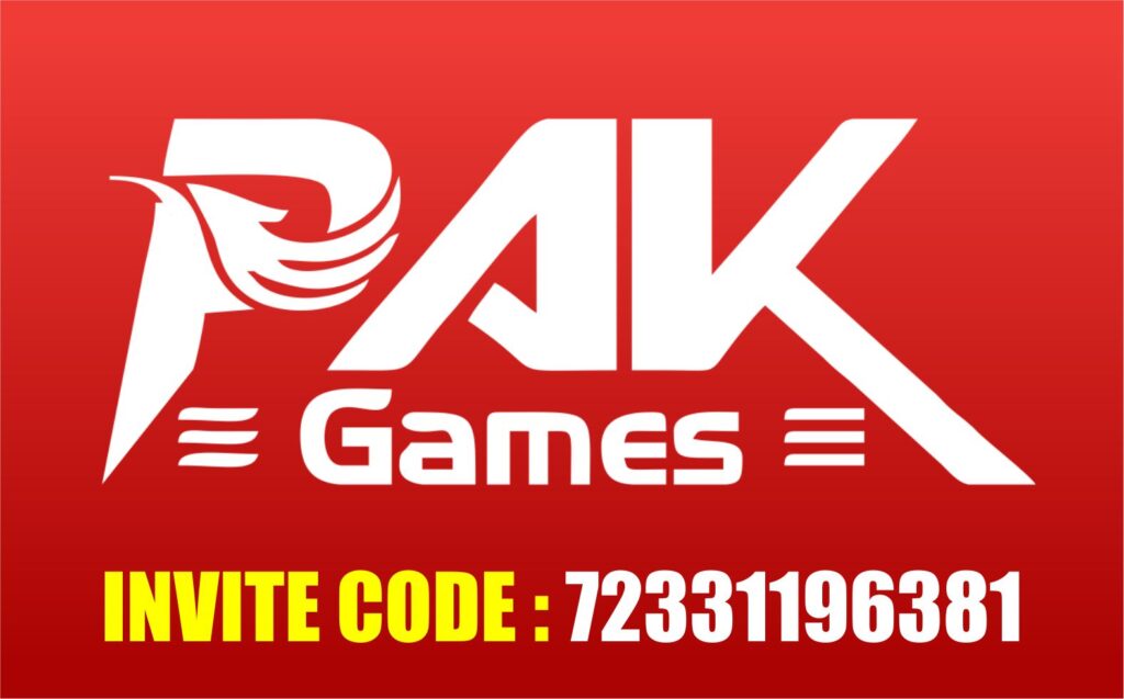 pak games invite code